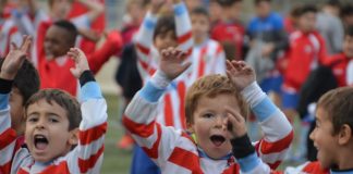 Festa grossa del futbol per presentar els 39 equips del Club de Futbol Martorell