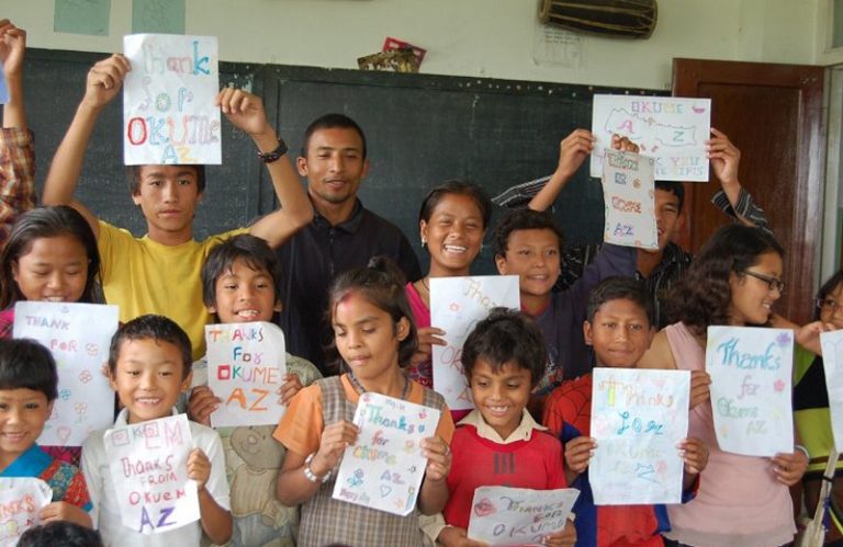 Okume AZ organitza una festa solidària amb les víctimes del terratrèmol del Nepal