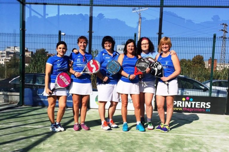 El femení de pàdel, únic equip martorellenc que sobreviu a la Lliga Padelcat Interclubs