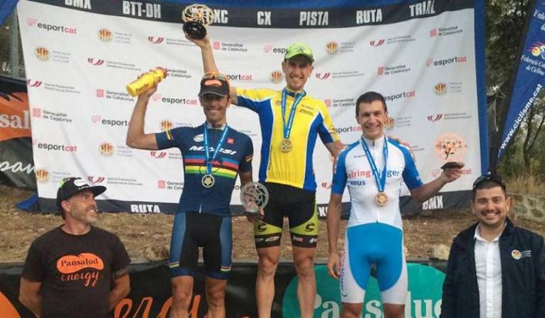 El biker martorellenc Israel Núñez es proclama sotscampió de Catalunya de BTT