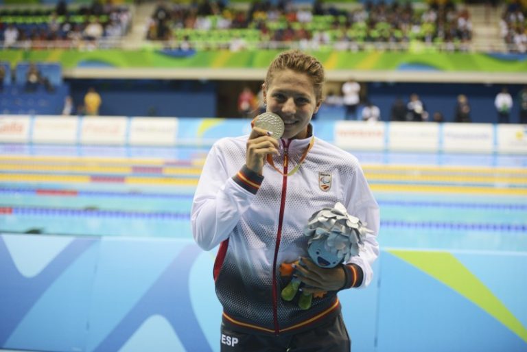 Medalla de plata per a la nedadora Núria Marquès als 100 esquena dels Jocs Paralímpics de Rio