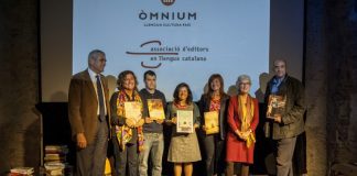 ‘La venjança dels almogàvers’ d’Andreu González, Llança de Sant Jordi d’Òmnium