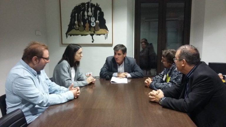 L’alcalde explica als clubs esportius el projecte de pavelló PAV-3 que s’enllestirà el 2018