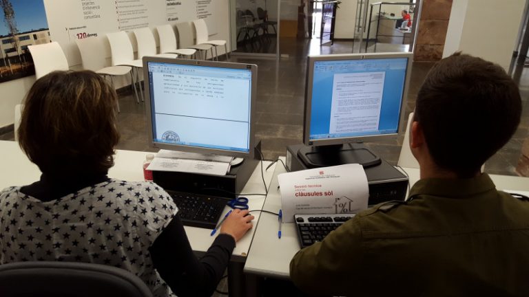 L’OMIC ajuda els martorellencs que desitgen reclamar la devolució de les clàusules sòl