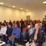 Alumnes i familiars de l'intercanvi assisteixen a la jornada de benvinguda
