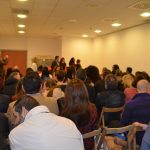 Alumnes i familiars de l'intercanvi assisteixen a la jornada de benvinguda