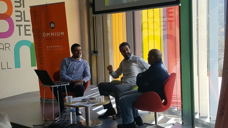 Els socis d’Òmnium Baix nord es troben a Martorell per compartir els projectes de país