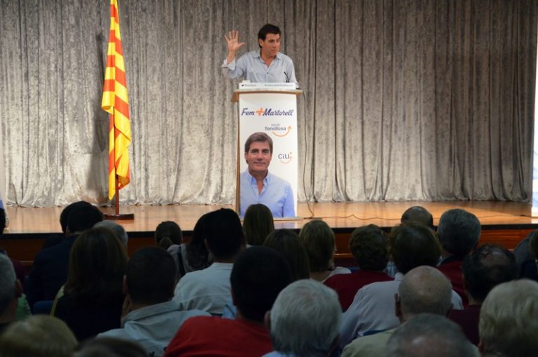 Fonollosa: "Hem de guanyar i amb una majoria àmplia, per no tornar al Martorell gris"