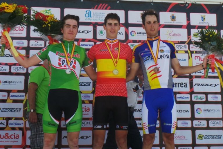 El martorellenc Juanjo Agüero, tercer als Campionats d’Espanya de ciclisme sub 23