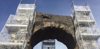 La Diputació de Barcelona analitza l’estat de salut de l’arc romà del pont del Diable