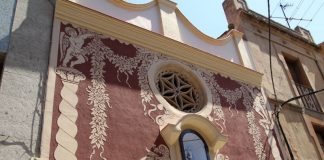 Es presenten els treballs de restauració de la façana de la capella de Sant Joan