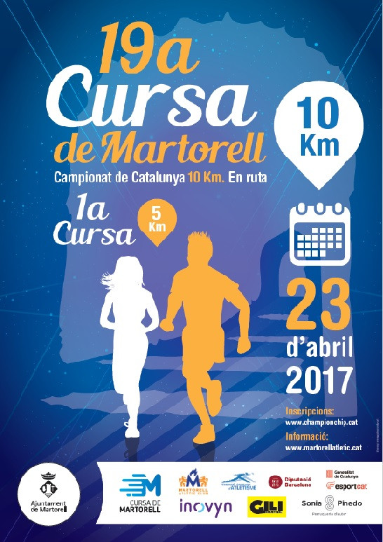 L’agenda esportiva martorellenca recuperarà la popular cursa dels 10 Km el proper 23 d’abril