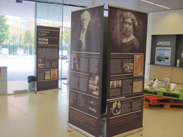 Exposició sobre l’itinerari vital i literari de Caterina Albert amb motiu dels 50 anys de la seva mort