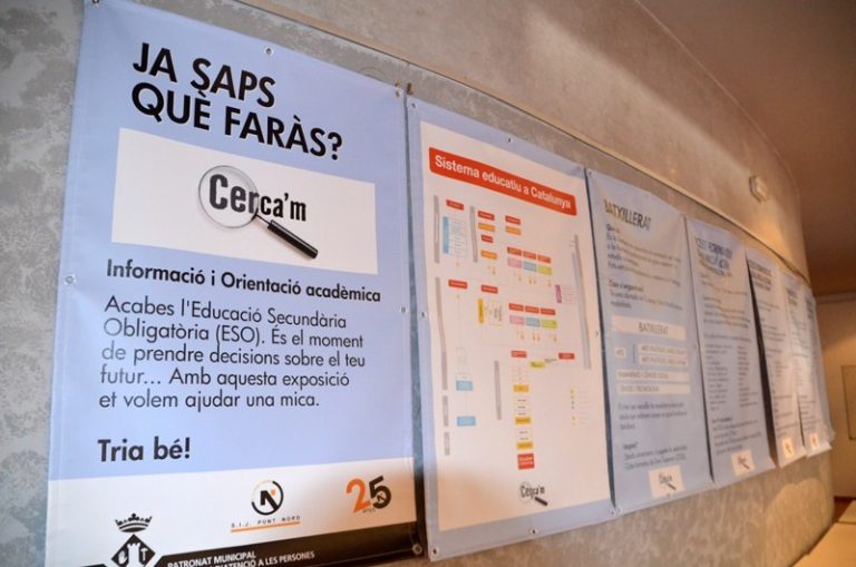 L’exposició ‘Ja saps què faràs?’ orienta els estudiants sobre el seu futur acadèmic