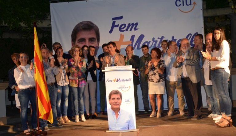 Xavier Fonollosa: “La credibilitat de CiU és la garantia del futur de Martorell”