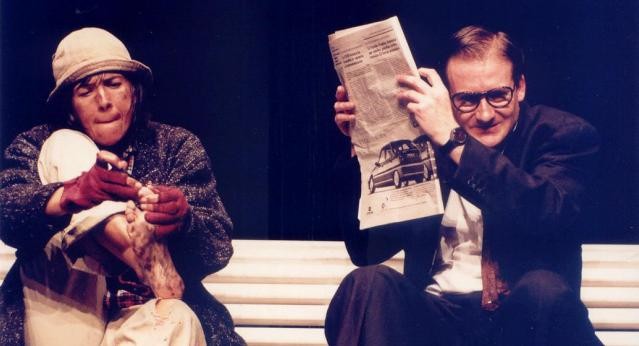 La companyia Grappa Teatre escenifica ‘Clochard’, dirigida per Paco Mir, diumenge a El Foment