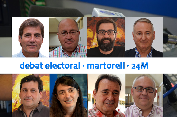 Ràdio Martorell emet dijous el debat electoral amb els vuit candidats a l’alcaldia