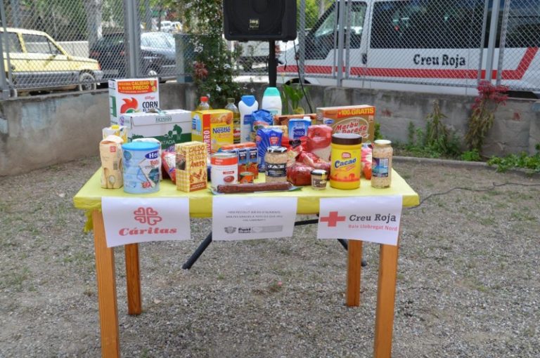 “Que Sant Jordi Sigui el dia del llibre, la rosa… i els aliments solidaris”