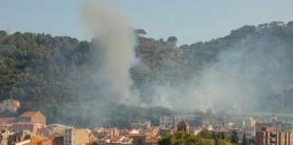Extingit l’incendi que ha cremat 500 metres de brossa i massa forestal a Les Torretes
