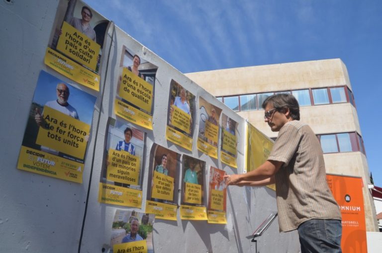 Rostres populars de Martorell mostren el seu compromís amb la Independència