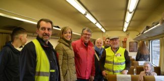 167 passatgers viatgen en Talgo històric en l’aniversari dels Amics del Ferrocarril
