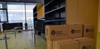 Les feines a la nova Biblioteca avancen a bon ritme de cara a la inauguració de dissabte