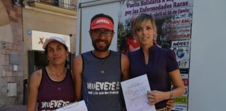 La Volta a Espanya per conscienciar sobre les malalties minoritàries fa parada a Martorell