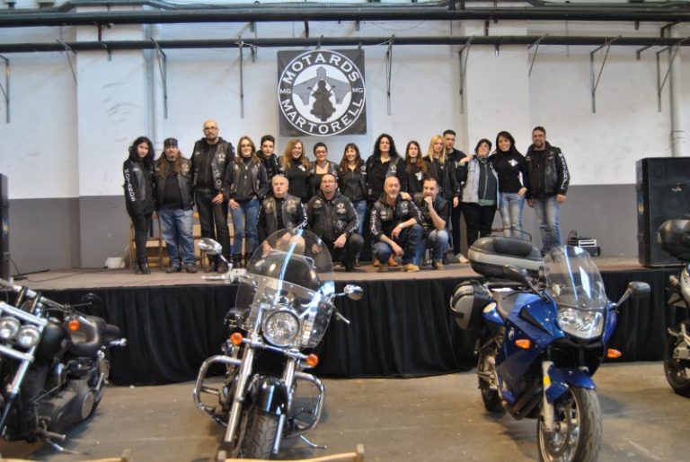 Festa motera a Ca n’Oliveras per commemorar el segon aniversari de Motards Martorell