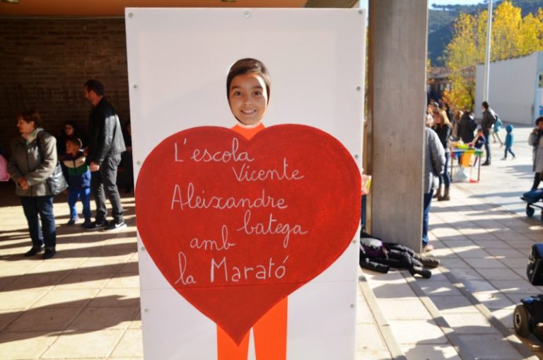 L’escola Vicente Aleixandre aconsegueix recaptar uns 1.600 euros per La Marató
