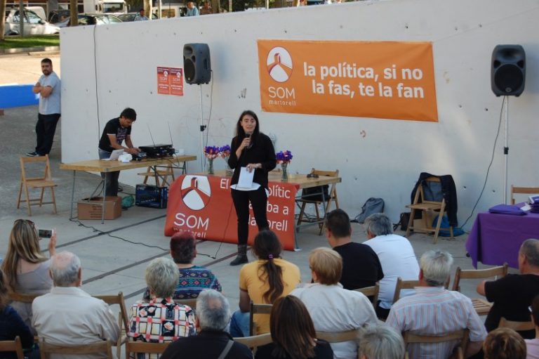 Pérez: “El canvi depèn de nosaltres. La política, si no la fas, te la fan”