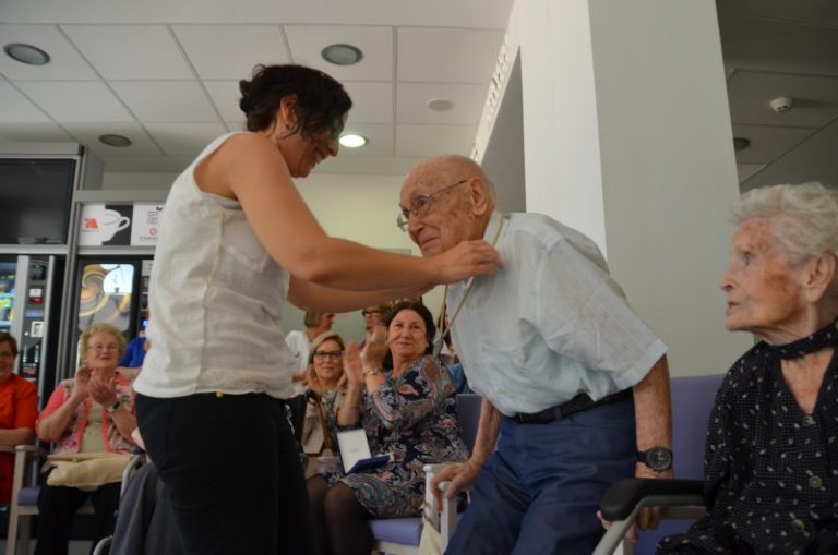 Medalla de la Generalitat als 100 anys, per al martorellenc Joan Saumell