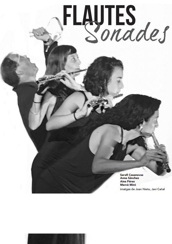 El Foment acull diumenge ‘Flautes Sonades’, un repertori musical familiar amb tocs d’humor