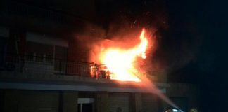 Desallotgen 18 veïns d’un bloc de pisos per un incendi al carrer de Santiago Rusiñol