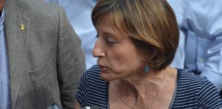 Carme Forcadell busca adhesions per a la llista de ‘Junts pel Sí’ a Martorell