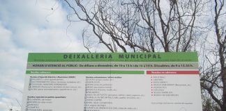 La regidoria de Medi Ambient reprèn demà dimarts el servei de deixalleria mòbil i fixa