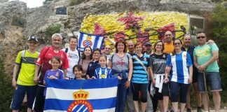 La Penya Barcelonista visita el Camp Nou i la Blanc Blava fa la XVI pujada a Montserrat