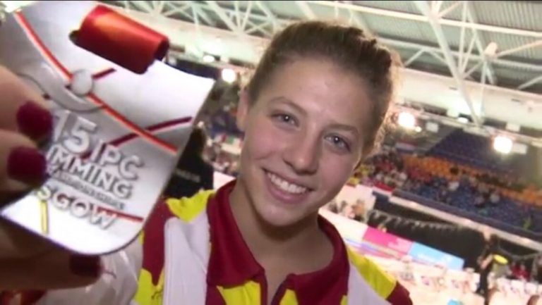 Núria Marquès obté quatre medalles al Mundial de natació adaptada a Glasgow