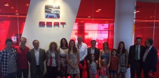 Trobada dels alcaldes de Martorell, Abrera i Sant Esteve amb el president de Seat