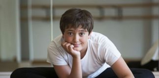 Blai López, el Billy Elliot martorellenc, protagonista de la contraportada d’El Periódico