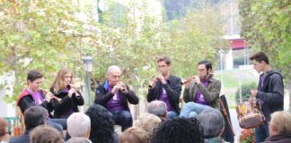 Els veïns de Pont del Diable celebren la festa del Tíscar amb gralles i la tradicional coca