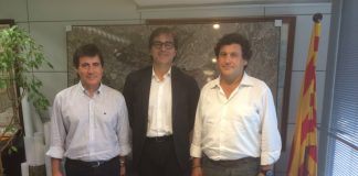 El director general d’Urbanisme rep l’alcalde i el regidor d’Urbanisme per treballar el POUM
