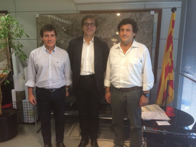 El director general d’Urbanisme rep l’alcalde i el regidor d’Urbanisme per treballar el POUM