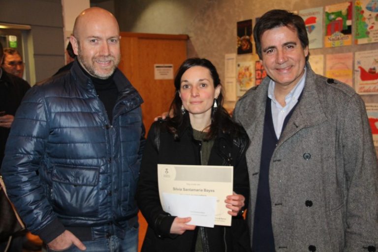 Els premiats del Concurs de Cartells del Nadalem i el Carnaval reben els seus guardons
