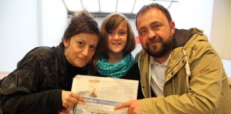 La martorellenca d’onze anys, Marina Rodríguez, protagonista de la contraportada d’El Periódico