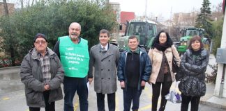 L’Ajuntament de Martorell dona suport a la Marxa Pagesa en la concentració a Ca n’Oliveras
