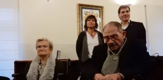 Lliurament de la medalla centenària als martorellencs Joan Mayor i Paulina Guarro