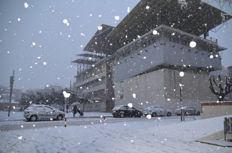 La Diputació de Barcelona destina 4 màquines llevaneus al sector de Martorell pel risc de nevades