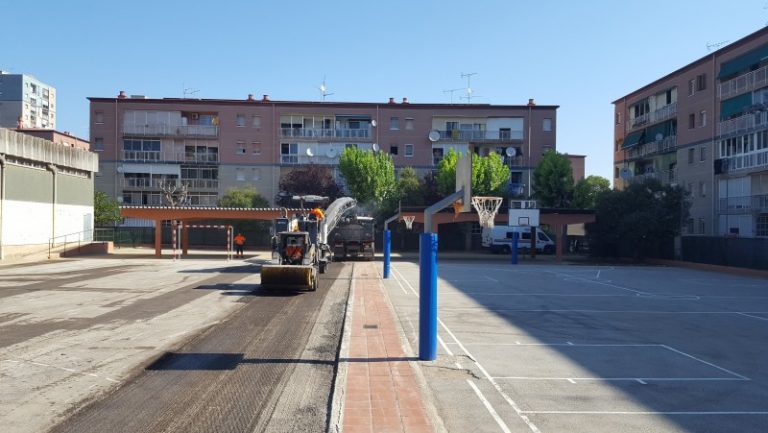 L’Ajuntament fa obres de reparació i manteniment als centres escolars durant el mes d’agost