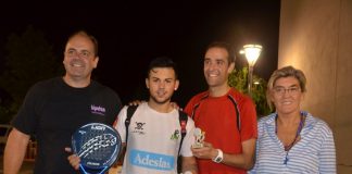 Una cinquantena de parelles participa a la tercera edició del torneig solidari de pàdel