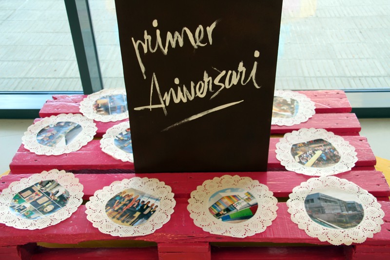 Primer aniversari de la Biblioteca Martorell